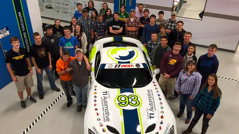 TI Automotive Supports STEM Initiative by hosting students from Bullock Creek High School at its Technical Campus in Auburn Hills, Mi